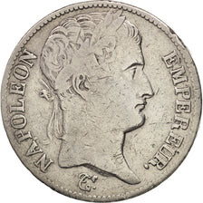 Francia, 5 Francs, 1809, Bayonne, B+, Argento, KM:694.9, Gadoury:584