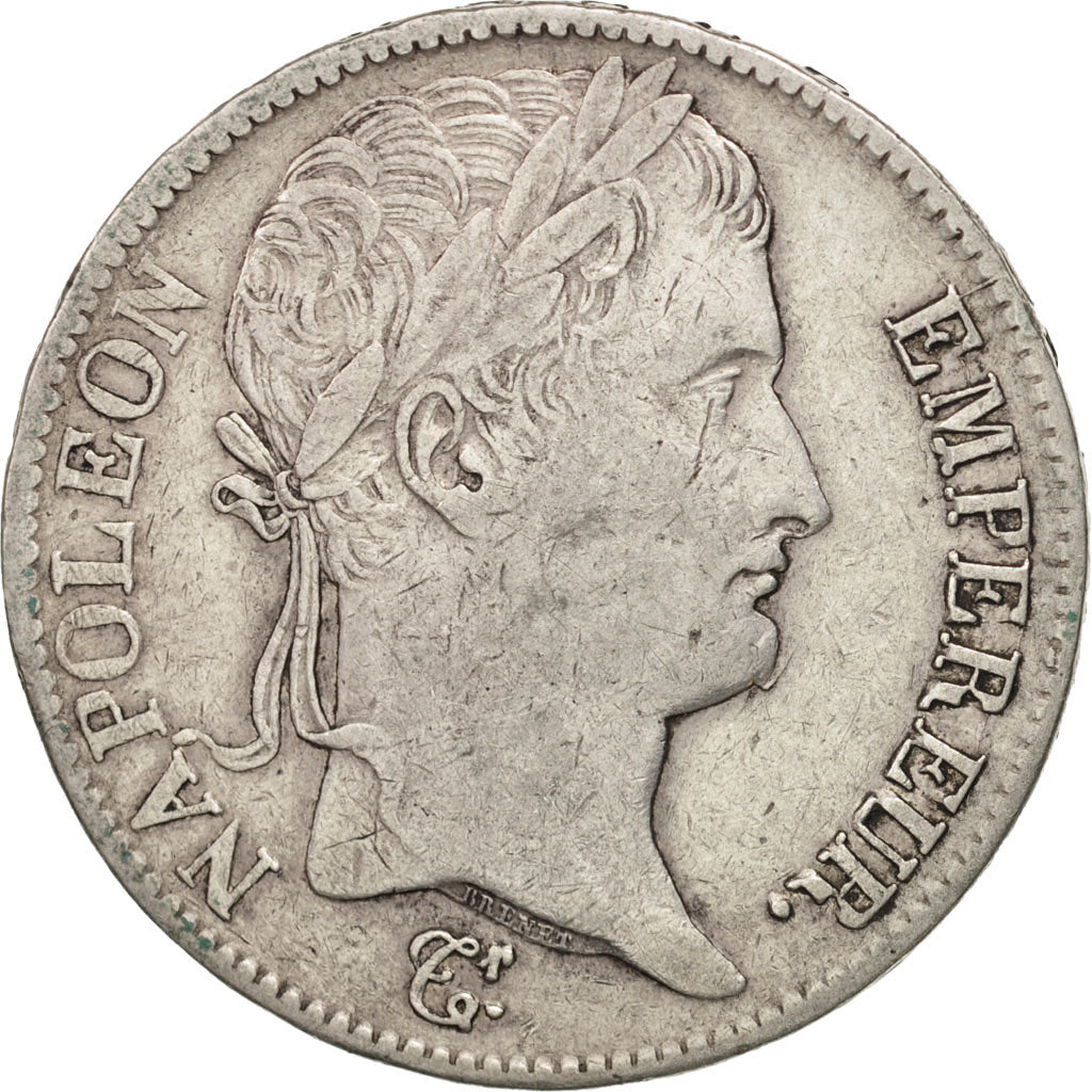 Monnaie, France, Napoléon I, 5 Francs, 1813, Perpignan, TTB, Argent, KM:694.12