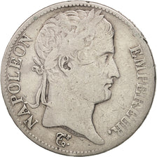France, 5 Francs, 1811, Lille, VF(20-25), Silver, KM:694.16, Gadoury:584