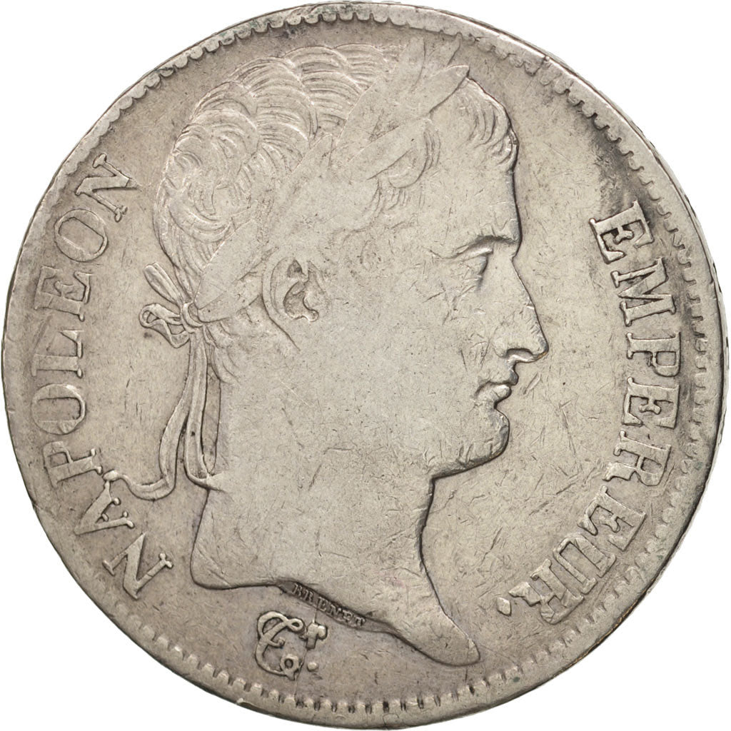Moneta, Francia, Napoléon I, 5 Francs, 1811, Limoges, MB+, Argento, KM:694.7