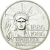 Monnaie, France, Statue de la Liberté, 100 Francs, 1986, SPL, Argent, KM:960
