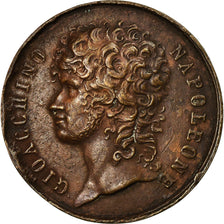 Italy, Medal, Joachim Murat, Sicile et Naples, History, 1808-1815, AU(50-53)