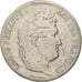 France, Louis-Philippe, 5 Francs, 1831, Strasbourg, B, Argent, Gadoury 677a
