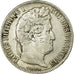 Moneta, Francia, Louis-Philippe, 5 Francs, 1831, Perpignan, MB, Argento