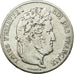 Moneta, Francia, Louis-Philippe, 5 Francs, 1834, Lille, MB+, Argento, KM:749.13