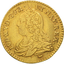France, Louis XV, 1/2 Louis d'or aux lunettes, 1726, Lille, KM 488.13