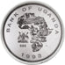 Moneta, Uganda, 5000 Shillings, 1993, FDC, Argento, KM:36