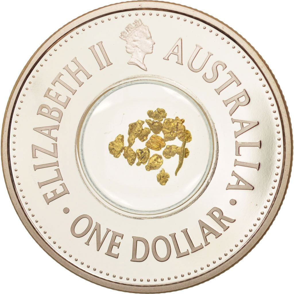 Australia, Elizabeth II, 1 Dollar Eureka Stockade, 2004, Perth, MS(65-70),Silver