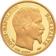 Francia, 10 Francs Napoleon III, 1852-1992, FDC, Oro