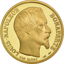 Munten, Frankrijk, Napoleon III, Napoléon III, 50 Francs, 1992, FDC, Goud