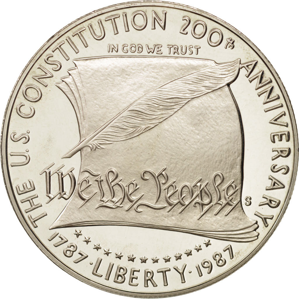 Moneta, Stati Uniti, Dollar, 1987, U.S. Mint, San Francisco, FDC, Argento