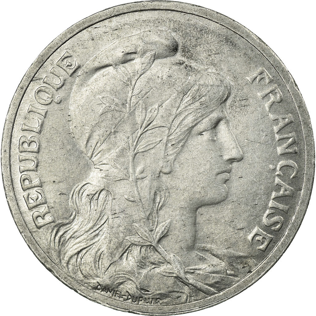 Monnaie, France, Dupuis, 5 Centimes, 1908, SUP+, Aluminium, Gadoury:165