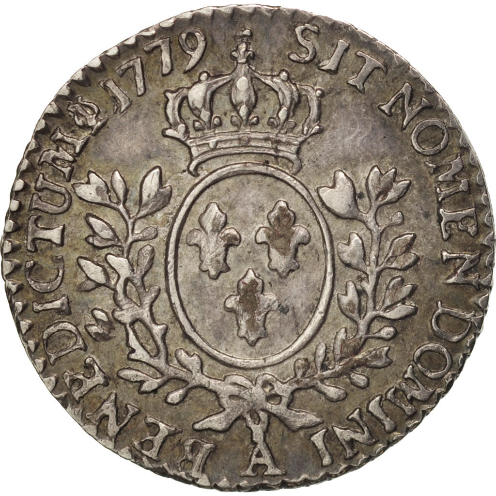 France, Louis XV, 1/20 Écu à la vieille tête (6 sols), 1779 Paris, Gadoury 351