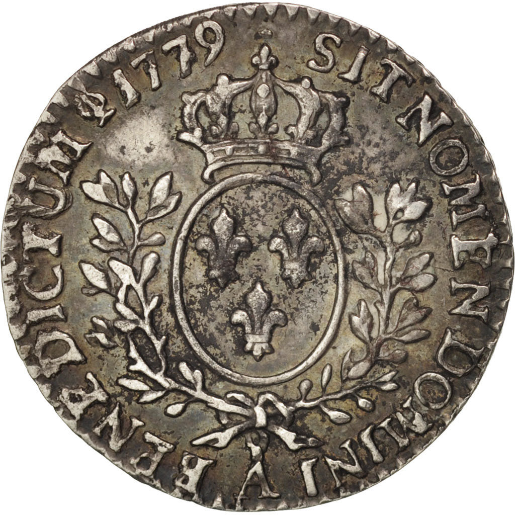 Francia, Louis XV, 1/20 Écu à la vieille tête (6 sols), 1779 Paris, KM 552.1