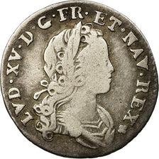 Coin, France, Louis XV, 1/12 Écu ou X-S de France-Navarre, 10 Sols-1/8 Ecu