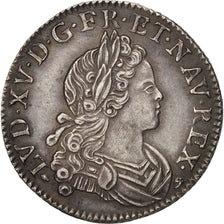 France, Louis XV, 1/4 Écu de France-Navarre, 1719, Rouen, KM 433.3