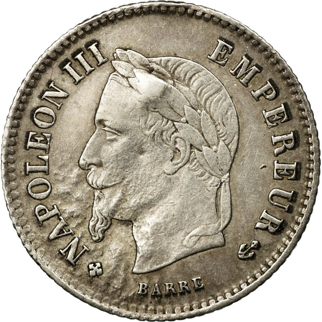 Coin, France, Napoleon III, Napoléon III, 20 Centimes, 1867, Strasbourg