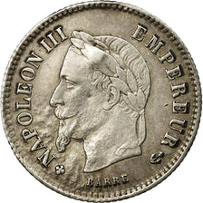 Coin, France, Napoleon III, Napoléon III, 20 Centimes, 1867, Strasbourg