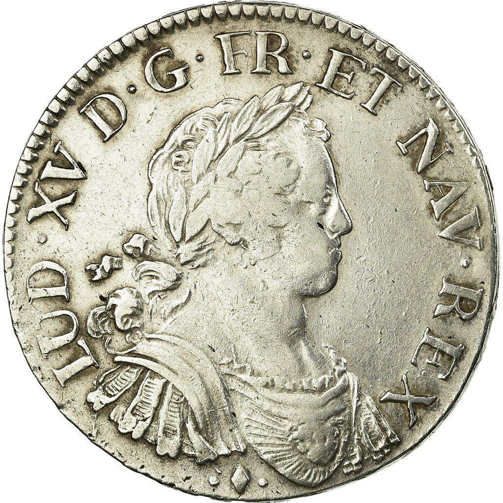 Munten, Frankrijk, Louis XV, Écu aux 8 L, Ecu, 1725, Bayonne, FR, Zilver