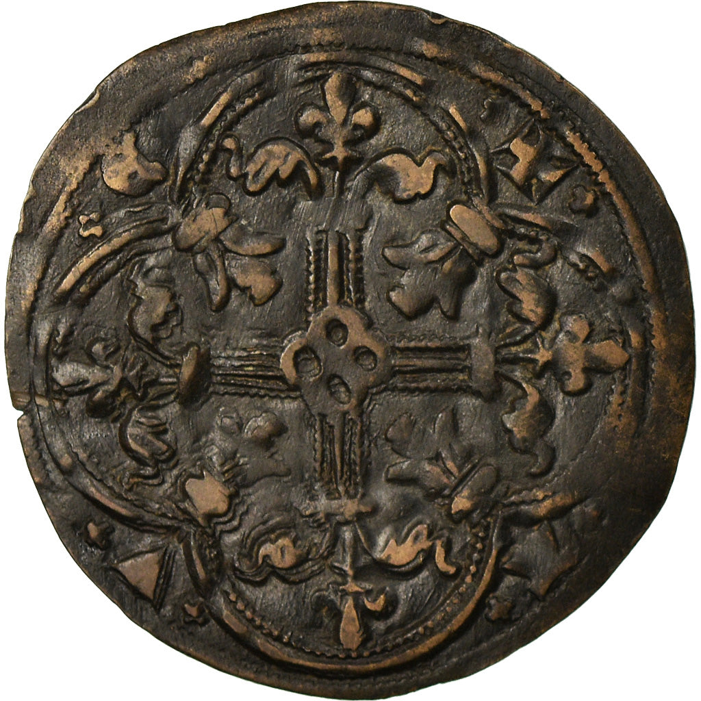 France, Token, Jeton de Compte au Dauphin, AU(55-58), Copper
