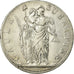Munten, Italiaanse staten, PIEDMONT REPUBLIC, 5 Francs, 1800, ZF, Zilver, KM:4