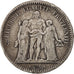 Monnaie, France, Hercule, 5 Francs, 1849, Strasbourg, TB, Argent, KM:756.2