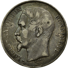 Munten, Frankrijk, Napoléon III, 5 Francs, 1852, Paris, FR, Zilver, KM:773.1