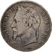 Francia, 5 Francs, 1868, Strasbourg, MB+, Argento, KM:799.2, Gadoury:739