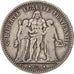 France, Hercule, 5 Francs, 1875, Paris, TB+, Argent, KM:820.1, Gadoury:745a