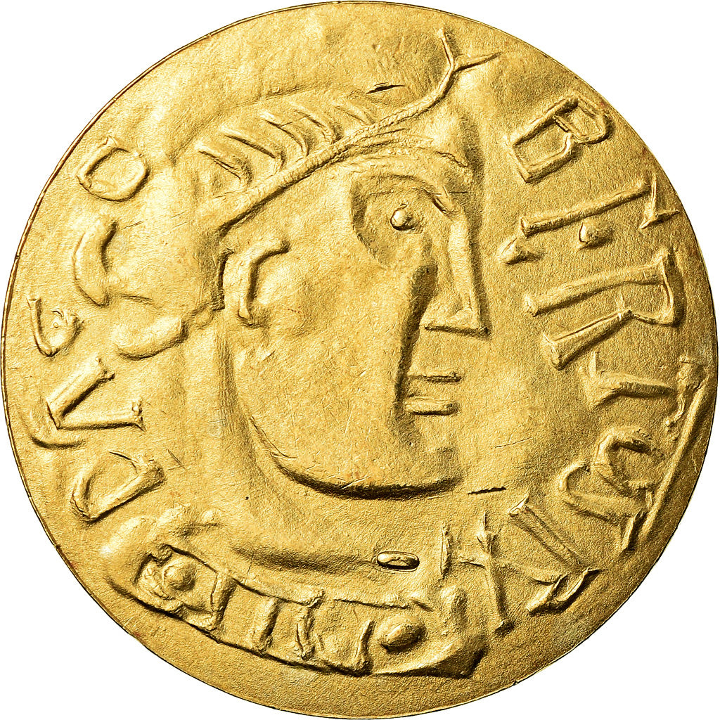 Francja, Medal, Reproduction Tiers de Sou Mérovingien pour Dagobert, MS(65-70)