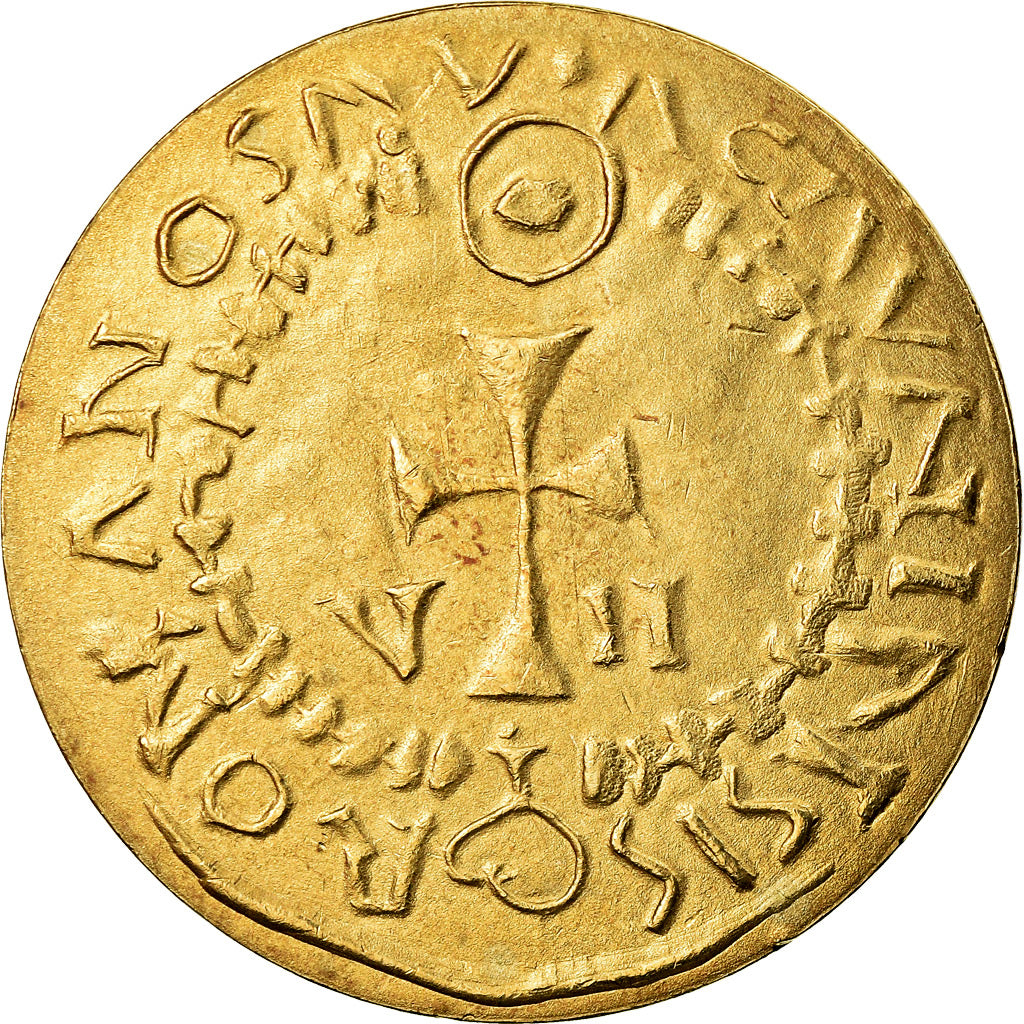 Francja, Medal, Reproduction Tiers de Sou Mérovingien pour Dagobert, MS(65-70)
