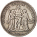 Moneda, Francia, Hercule, 5 Francs, 1875, Paris, MBC, Plata, KM:820.1