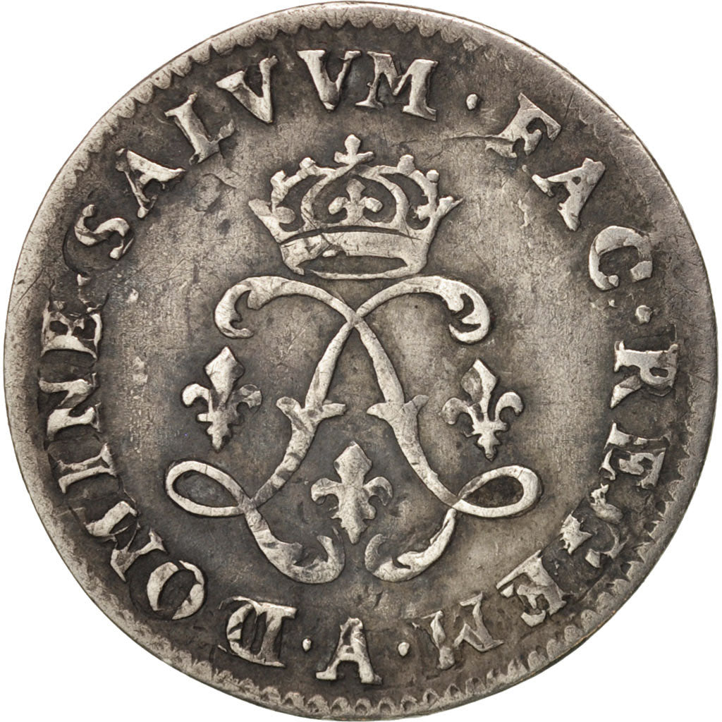 Francia, Louis XIV, 4 Sols aux 2 L, 1692, Paris, BB, Argento, KM 281.1