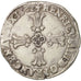 France, Henri IV, 1/4 Ecu, 1602, Bayonne, VF(30-35), Silver, Sombart:4686