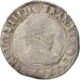 France, Henri III, Demi Franc, 1587, VG(8-10), Silver, Sombart:4716