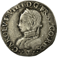 Monnaie, France, Charles IX, Teston, 1563, Limoges, TTB, Argent, Sombart:4614