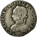 Moneda, Francia, Charles IX, Teston, 1563, Limoges, MBC, Plata, Sombart:4614