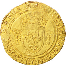 Coin, France, François Ier, Ecu d'or, Nantes, VF(30-35), Gold, Duplessy:790
