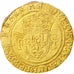 Moneta, Francia, François Ier, Ecu d'or, Nantes, MB+, Oro, Duplessy:790