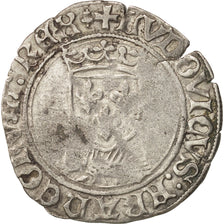 Francia, Louis XII, Douzain au porc-épic, Troyes, BC+, Vellón, Duplessy:672