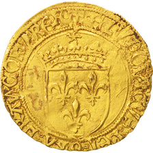 France, Louis XII, Ecu d'or au soleil, Bayonne, TB+, Or, Duplessy:647