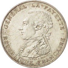 France, Lafayette, 100 Francs, 1987, SUP, Argent, KM:962, Gadoury:902