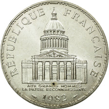 Moneta, Francia, Panthéon, 100 Francs, 1982, Paris, SPL-, Argento, KM:951.1