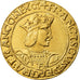 France, Medal, Reproduction Teston de François Ier, MS(65-70), Bronze
