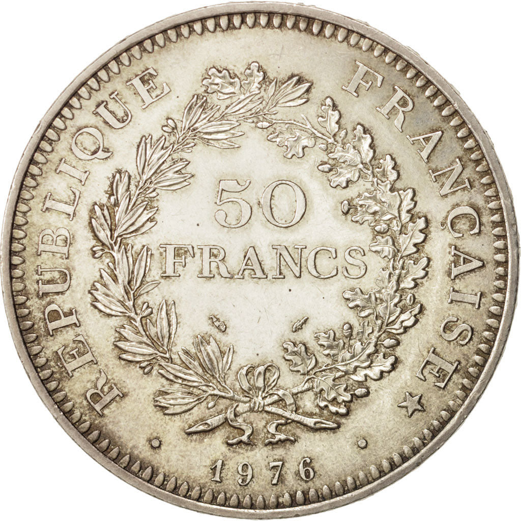 Monnaie, France, Hercule, 50 Francs, 1976, Paris, SUP, Argent, KM:941.1