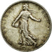 Coin, France, Semeuse, 2 Francs, 1916, Paris, AU(55-58), Silver, KM:845.1