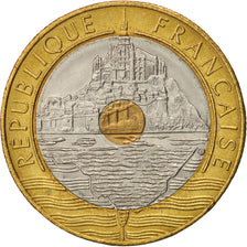 Monnaie, France, Mont Saint Michel, 20 Francs, 1994, SUP, Tri-Metallic