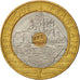 Coin, France, Mont Saint Michel, 20 Francs, 1994, AU(55-58), Tri-Metallic