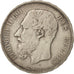 Belgio, Leopold II, 5 Francs, 5 Frank, 1867, MB+, Argento, KM:24