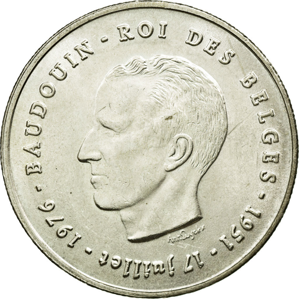 Monnaie, Belgique, 250 Francs, 250 Frank, 1976, SUP, Argent, KM:157.1
